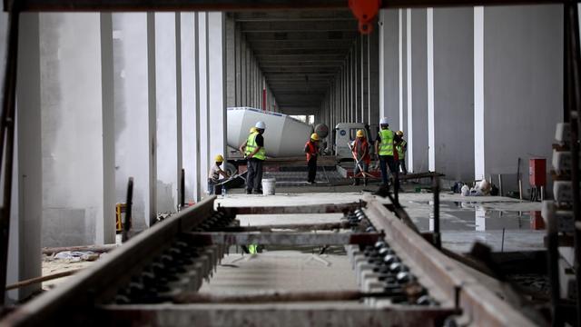 杭州機(jī)場軌道快線工程倉前車輛基地消防水炮